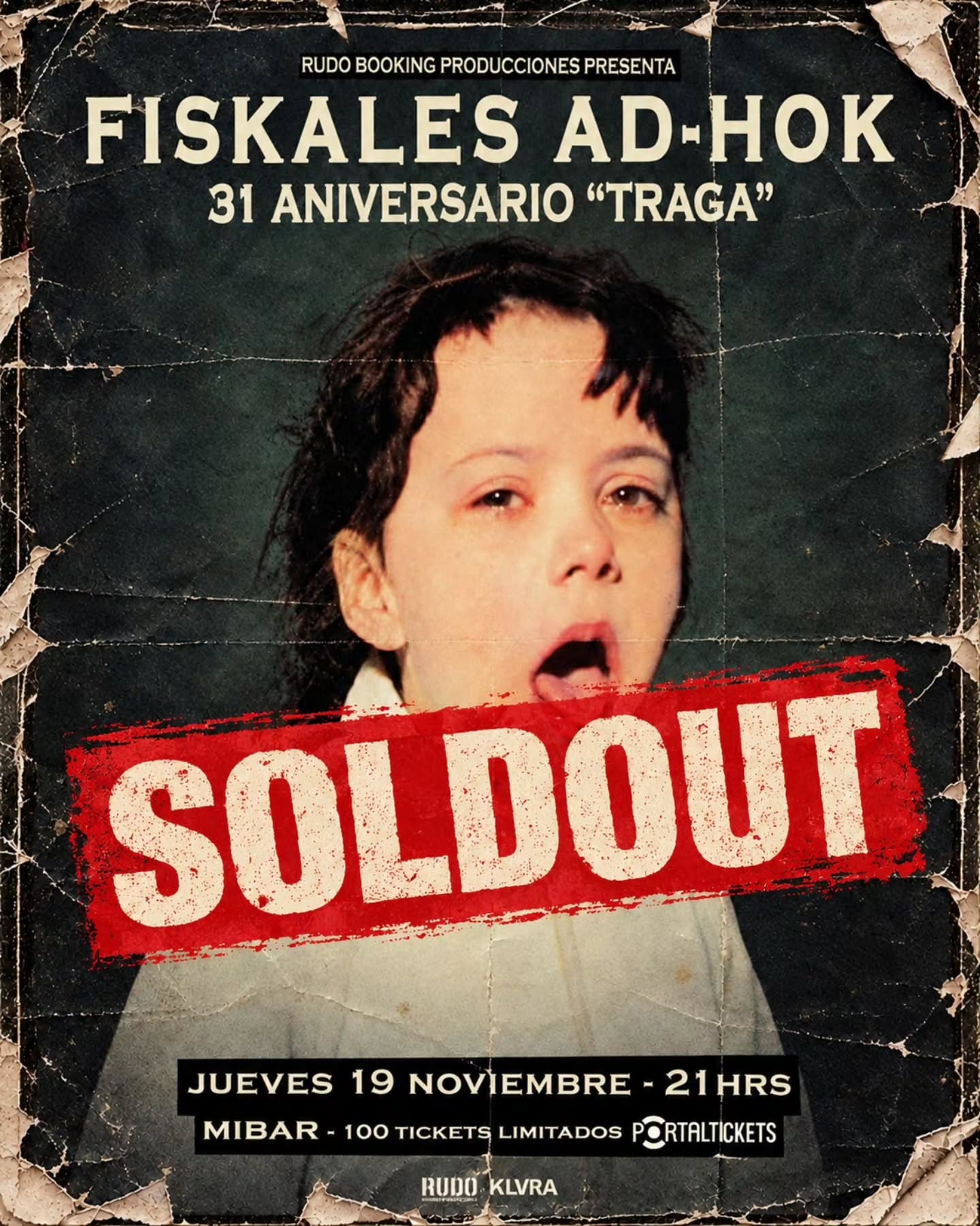 Fiskales Ad-Hok celebrará en vivo los 31 años de ''Traga''